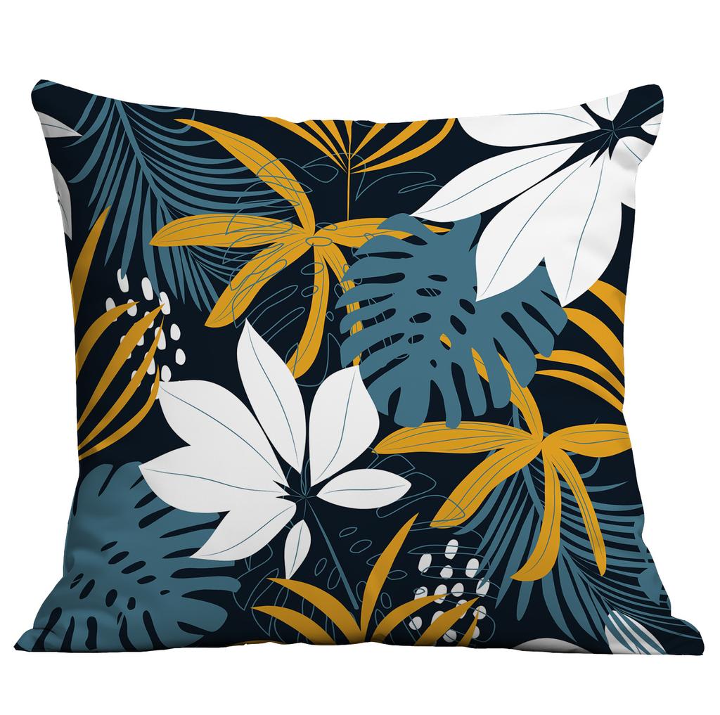 Νέα Πράσινα Φυτά, Τροπικά Φυτά, Μαξιλάρι Τυπωμένο Υψηλής Ευκρίνειας, Κάλυμμα Μαξιλαριού Καναπέ Σπιτιού
