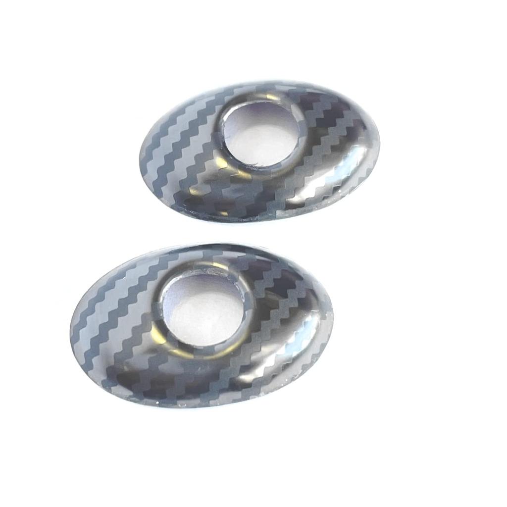 CGP CGP-6630 Stainless Steel Carbon Handle Door Lock Frame Cover Door Lock Pin Trim