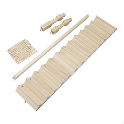 1/12 Miniature Dollhouse Stair Railing Model Collections Micro Landscape Accessories for