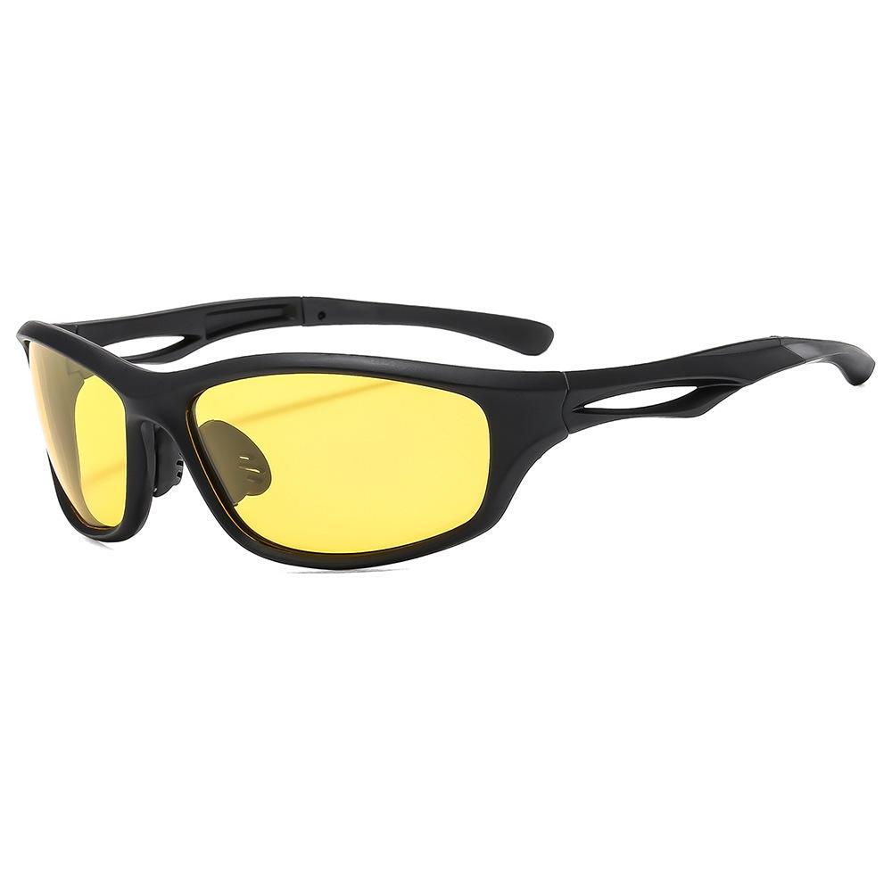 Cross Border New Men's Women's Polarized Sunglasses European American Windproof Trendy Outdoor Sports Cycling Wholesale