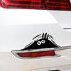 Car Sticker Waterproof Sticker Scratch Cover Decoration Funny Peeking 3D Big Eyes Sticker Car
