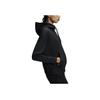 On Loose Fit Zip Up Hooded Jacket Women Jackets Black 1WE11800553