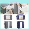 Spacious Underbed Clothes Storage Bag With Sturdy Zipper For Quilts And Blankets