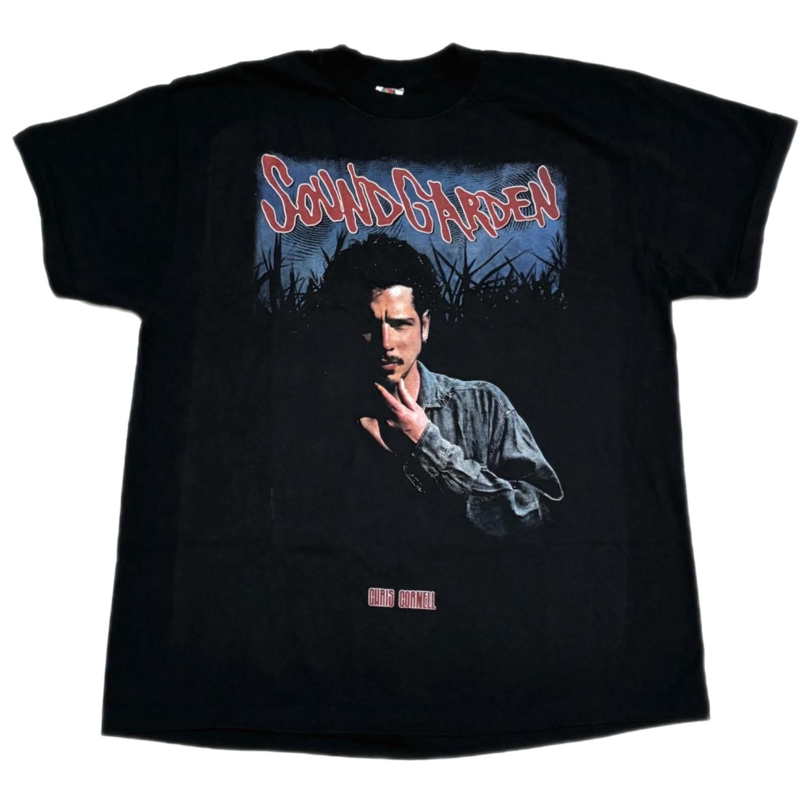 Vintage Soundgarden Chris Cornell 90s Band Grunge Rock Band XL T-Shirt REPRINT Unisex T-Shirt M