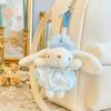 19cm Rabbit Pendant Soft Plush Rabbit Key Ring Lovely Plush Keychains  Girls Gift