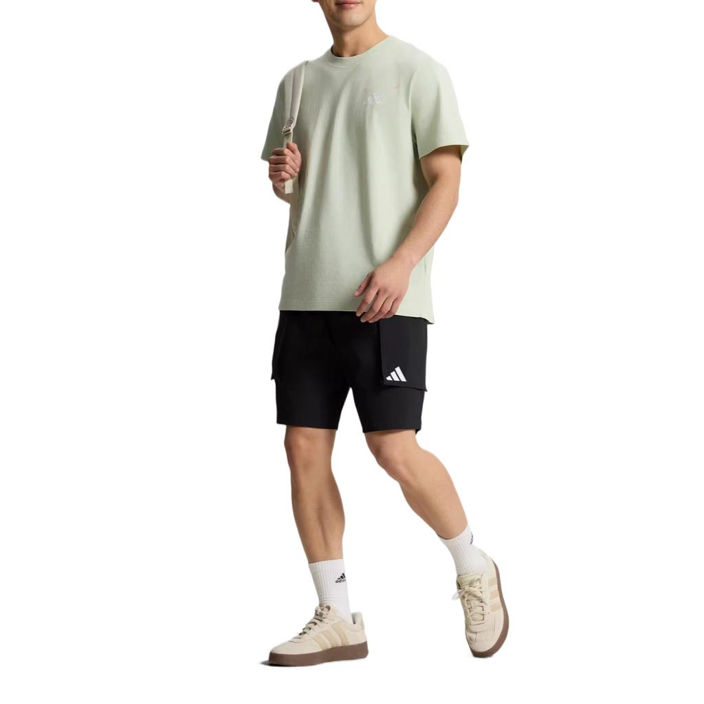 Adidas FW/AW25 Sports Solid Color Woven Casual Shorts Men shorts KX4874