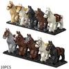 Horse Figure War Minifigures Building Block Model Desktop Decor Children Gift