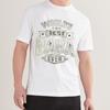 T Shirt Men Casual Round Neck Tee Oversized Summer Boys T Shirt Worlds Best Baba Ever Short Sleeve Relaxed Fit ONeck Tshirt