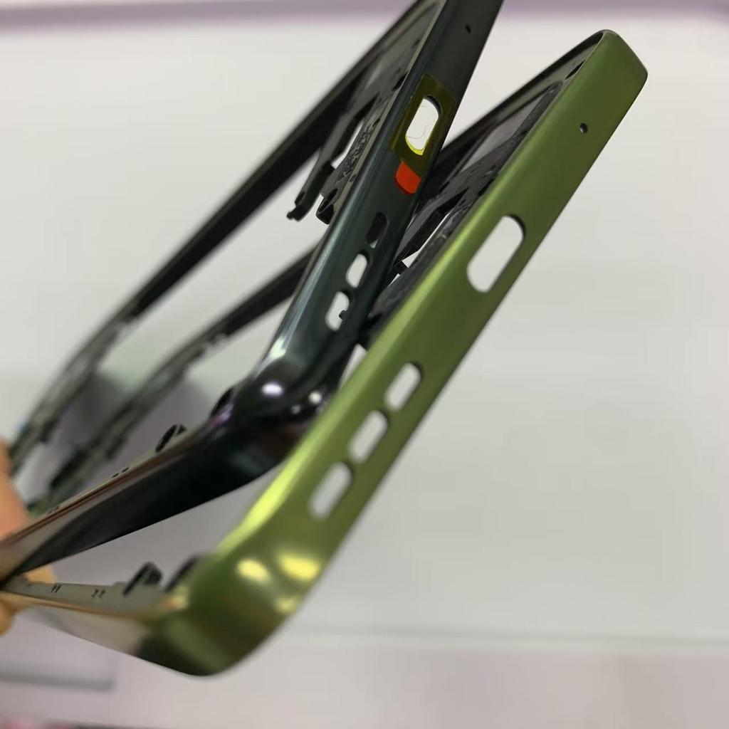 Pro Motorola MOTO G15 G15 Power Střední rámeček rámeček s bočními tlačítky Náhradní díly pro opravu