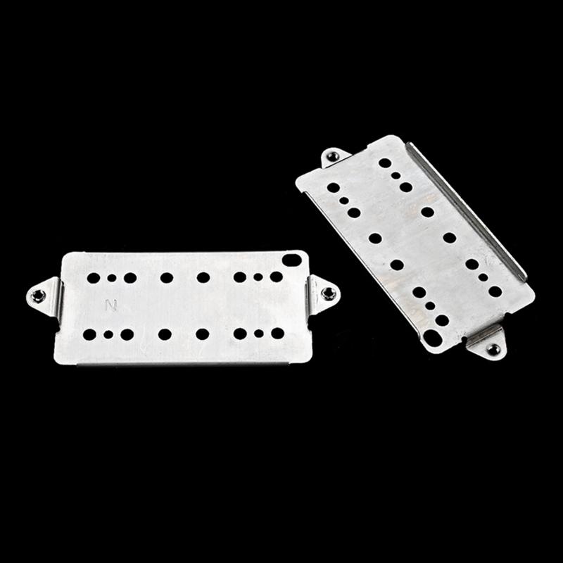 2Pcs Bridge Neck Guitar Baseplate Durable Guitar Neck Bridge Pickup Base Plate