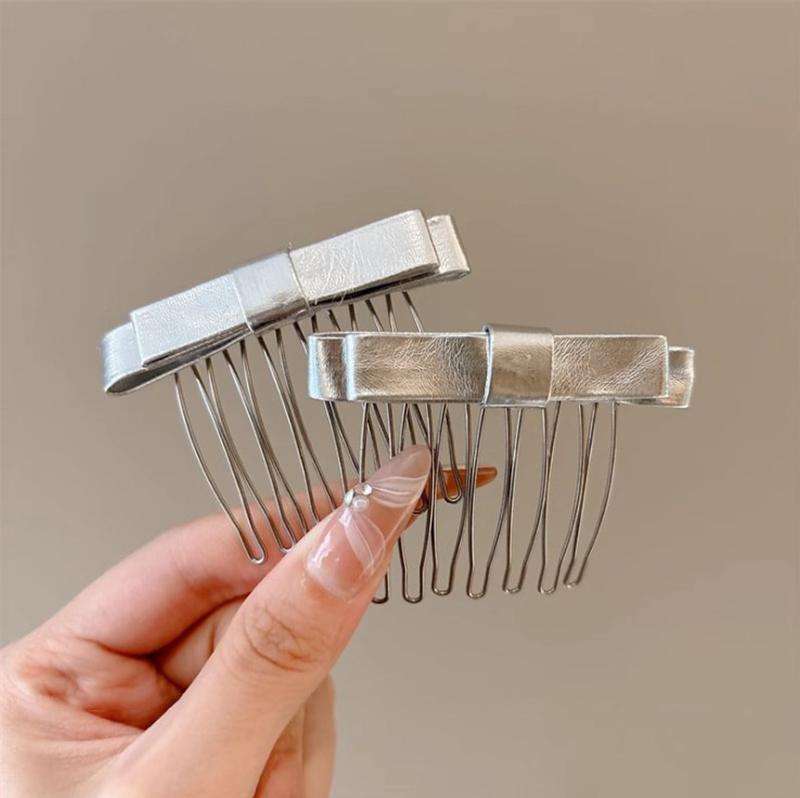 Princess Style Insert Comb Clip Women Girls Sweet Bangs Clip Hairpins Back Head Headdress Broken Hair Finishing Tools Hair Clip