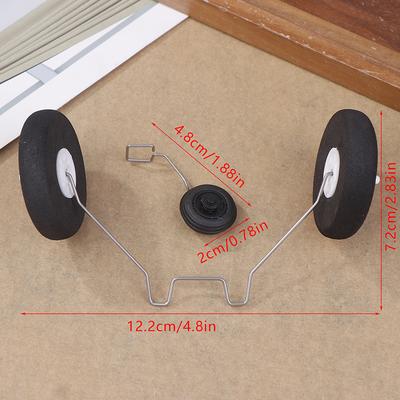 1 Adet Rc Uçak Modeli Qidi560 5X4.5 Pervane Motor Montajı İniş Takımı Yedek Parça Model Uçak Aksesuarları