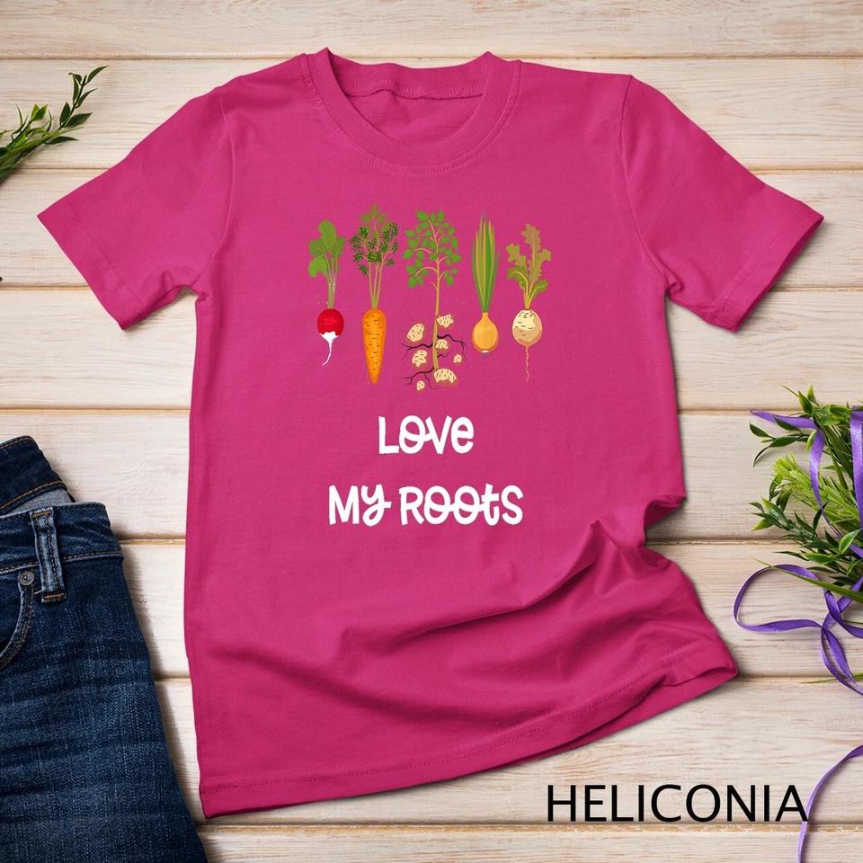 Root Vegetables Gardening, Cute Garden Tee Shirt Gift, 3Dk Unisex T-shirt 4 M