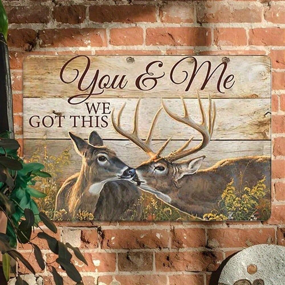 Vintage Metal Tin Sign Plaque Retro Wall Art Home Decor 20x30cm