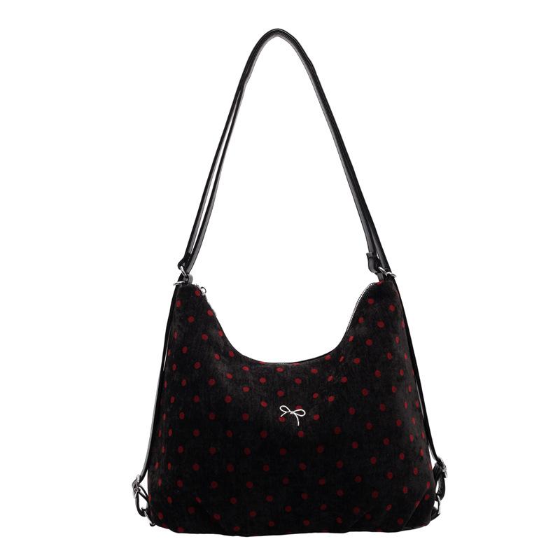 Backpack Women's New Large Capacity Versatile Messenger Bag Multifunctional Commuter Bag