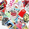 50 pcs/pack Classic Fashion Style Graffiti Stickers For Moto car&suitcase cool Skateboard stickers
