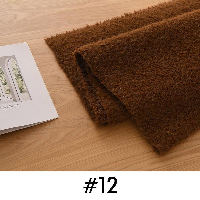 50*160cm Warm Plush Thicken Encryption Fabric 3cm Mohair Fabric DIY Coat Pillow Blanket Plush Toy Clothing Background Display