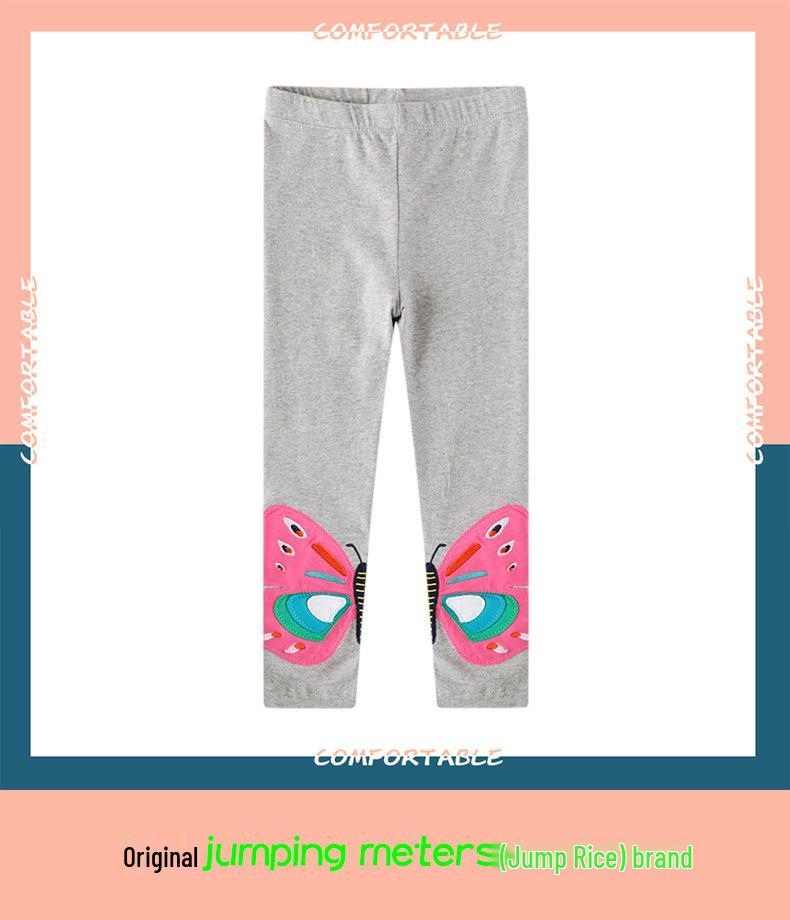 2025 EU/US Girl's Autumn Leggings & Outerwear Pants: Trendy Children's Clothing