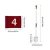 Portable Golf Practice Flagstick Set With ABS Putting For Indoor Outdoor Training
