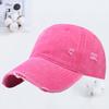 Broken Hole Peaked Cap Adjustable Sunscreen Hats Fashion Baseball Hats  Man Women Outdoor Sports