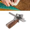 A702Z Hand Leather Strip Cutter, Stainless Steel 10 To 60mm Tool for Manual Leather Strip Cutting