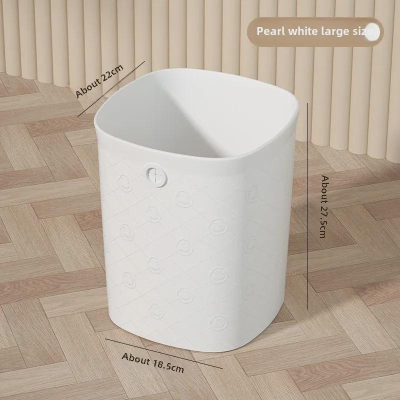 Free Pressure Ring Multi-Use Trash Can for Kitchen, Bathroom, Bedroom, Living Room, Dormitory, Office