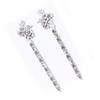 Alloy Hairpin Tools Book Crafts Art Styling Retro Lines Decorative DIY Antique Clip for Travel Readers Literature Fans