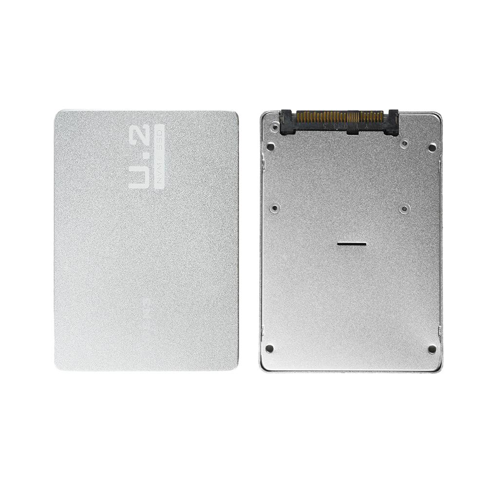 SFF8639 U.2 Hard Disk Case PCIE3.0 M.2 NGFF NVME SSD Transfer Adapter Only Support PCIE NVME Signal For Desktop Server