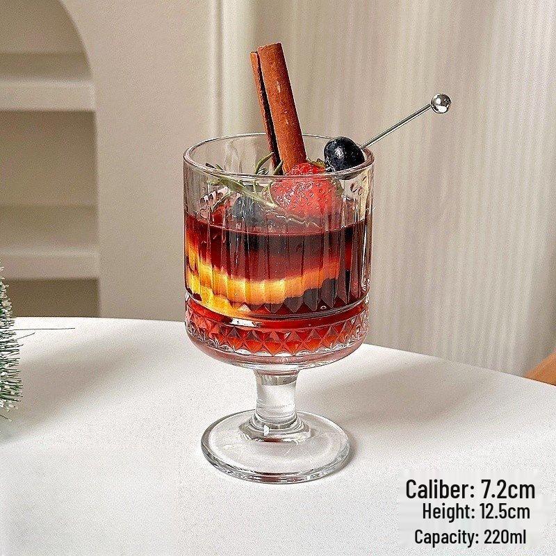 ZISIZ Christmas Mulled Wine and Cocktail Glass