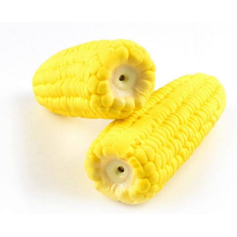 Pet Dog Interactive Food Dispenser Feeder Treat Corn Toy Sniffing Toy