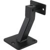 Swivel Handrail Brackets Heavy Duty Steel Hand Rail Brackets for Staircase Stair Railing, Pack of 4 (Black)
