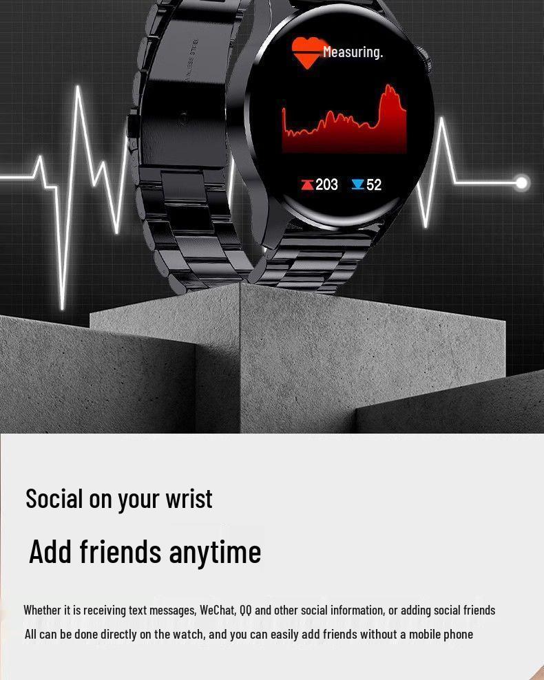 Smartwatch GT9: 2025 Waterproof NFC Payment, Sport & Multifunctional Bluetooth Watch