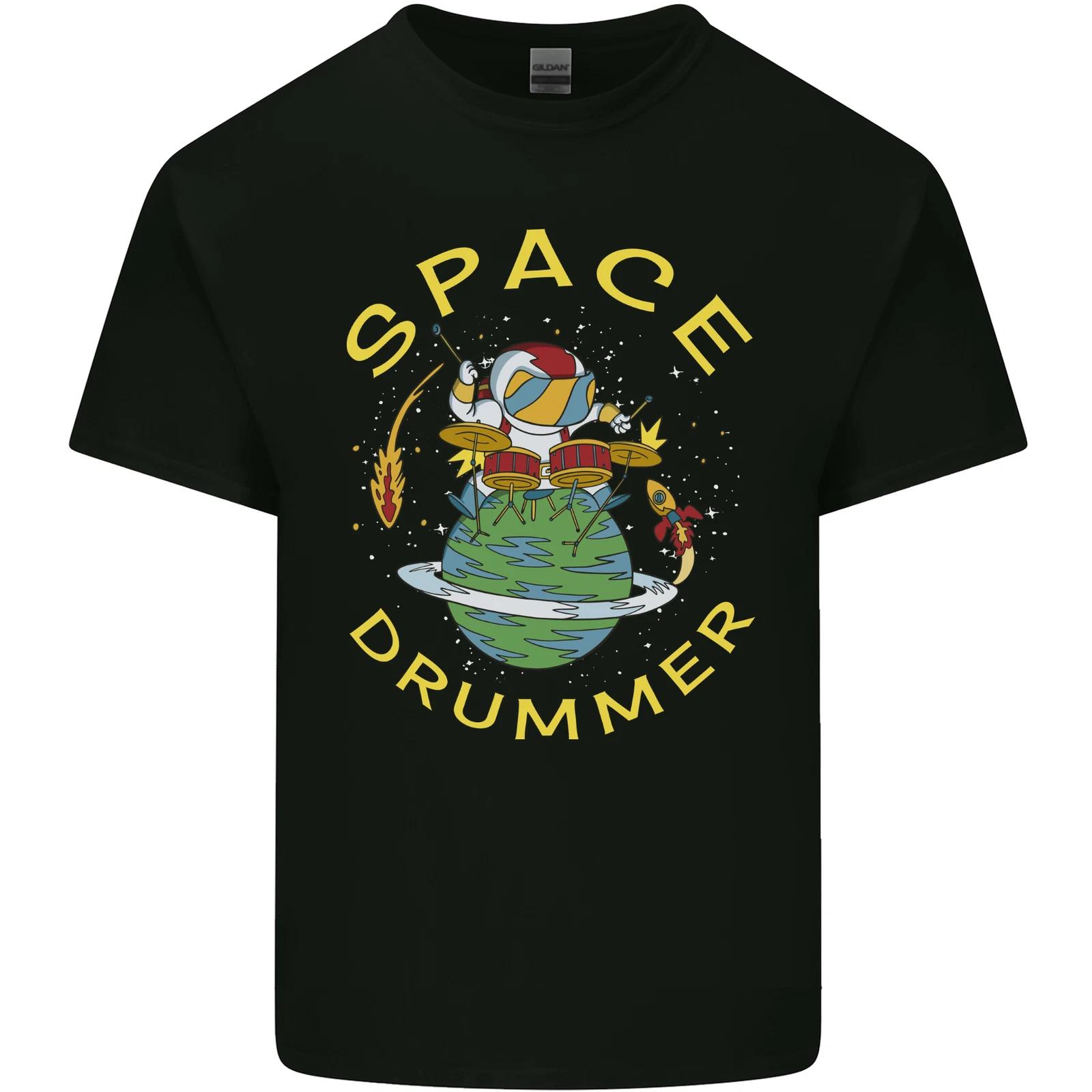 Space Drummer Drumming Astronaut Drum Kids T-Shirt Childrens 3XL
