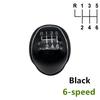 For Ford Mondeo IV S-MAX C-MAX Transit Focus MK3 MK4 Kuga Transit Car Gear Shift Knob 5/6 Speed PU Leather Lever Auto Parts