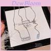 Geometric Zircon Silver Choker Necklace For Women With Elegant Hollow Design