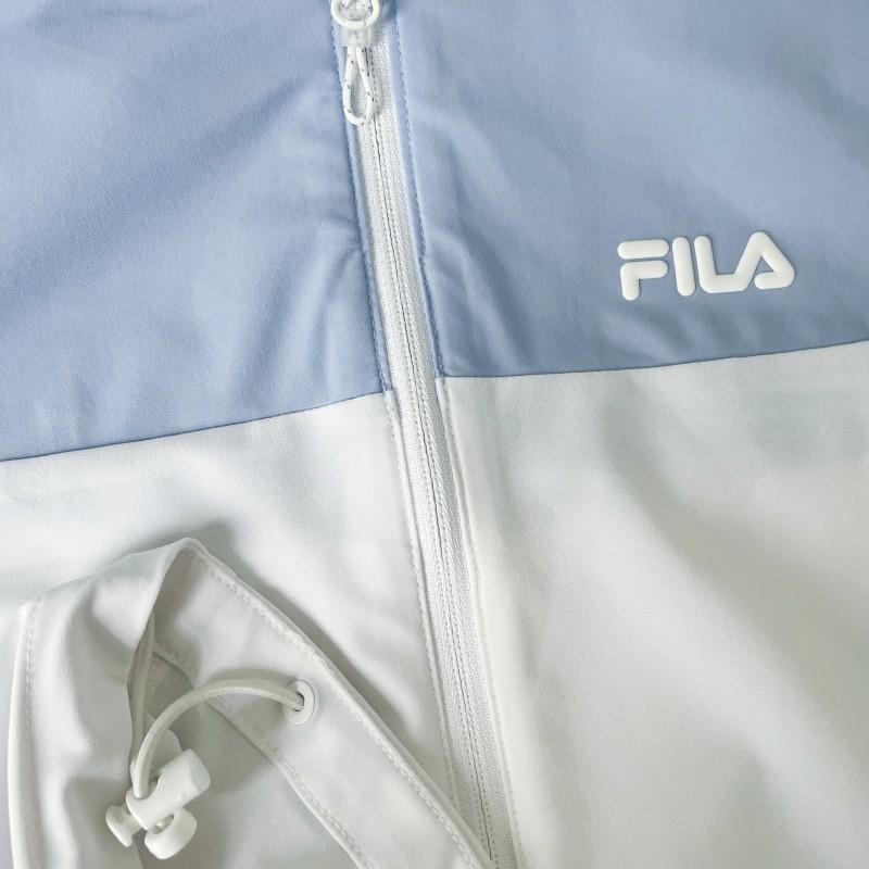 New FILA Jacket Women's Blue & White FS2FTF2252F-PBE