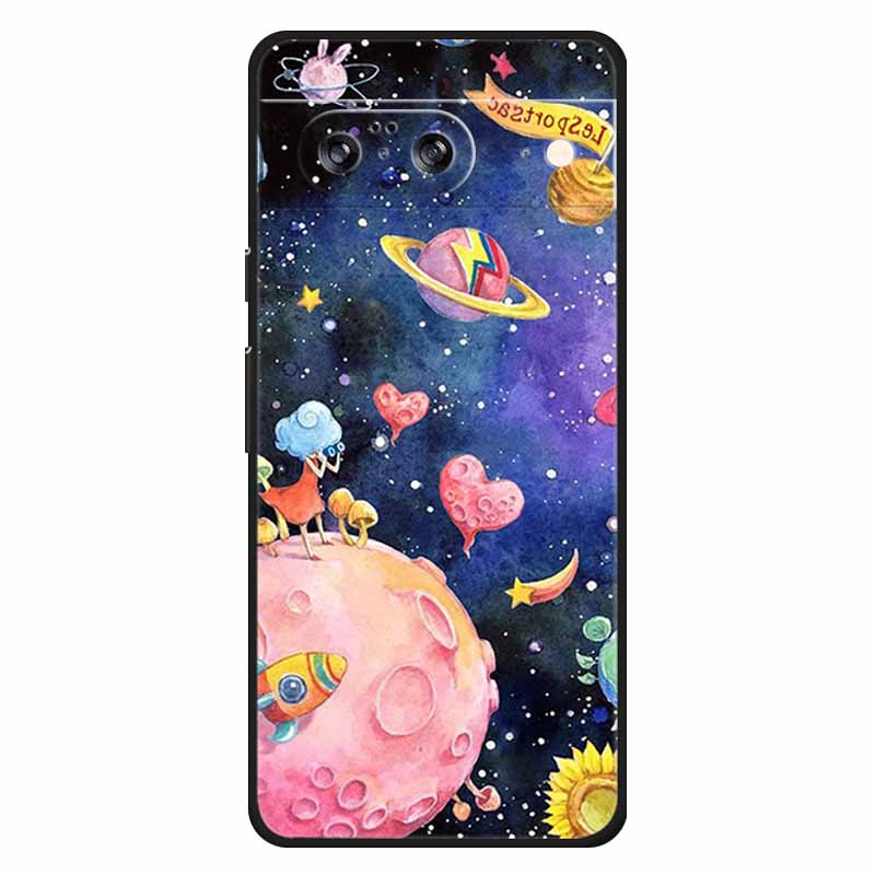 Für Google Pixel 8 / 8pro Hülle Weiches Silikon Löwe Eule Luxuriöse Rückabdeckungen Für Google Pixel 8 Pro Hüllen Pixel8 Cartoon Schalen