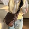 Large Capacity Bag Women's New Autumn and Winter Retro Fashion Shoulder Bag Niche Versatile Tote Bag