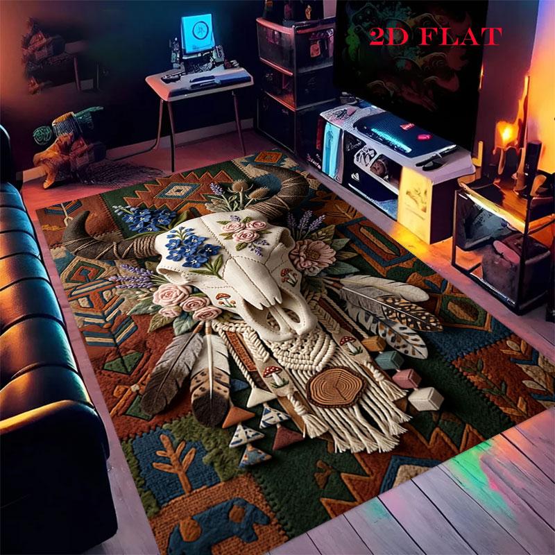 Gentle Wellbeing Carpet Rug for Living Room Bedroom Home Sofa Decoration,Kids play Nonslip Floor Mat