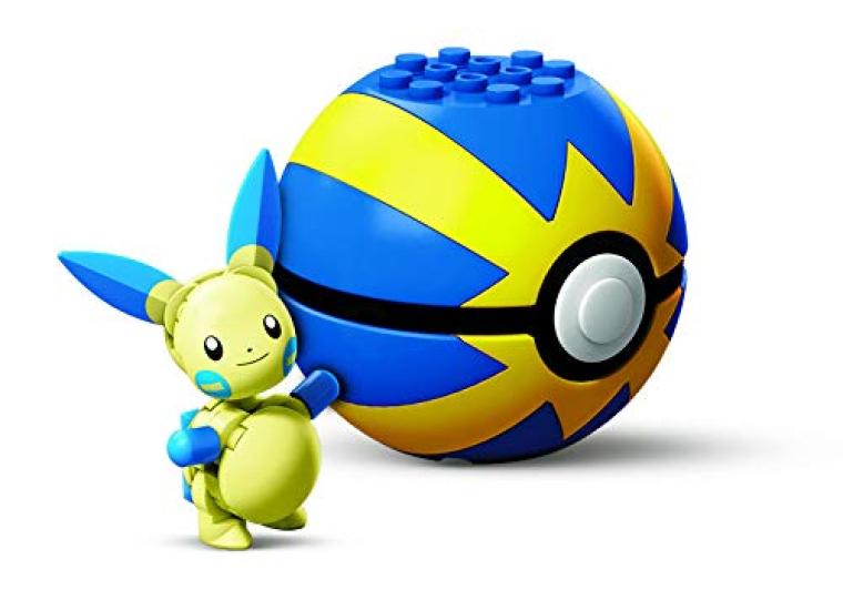 Mega Construx Pokemon Monster Ball Blocks, 332 Pieces, Mixed Assortment, 12-Piece Box, FPM00-987B