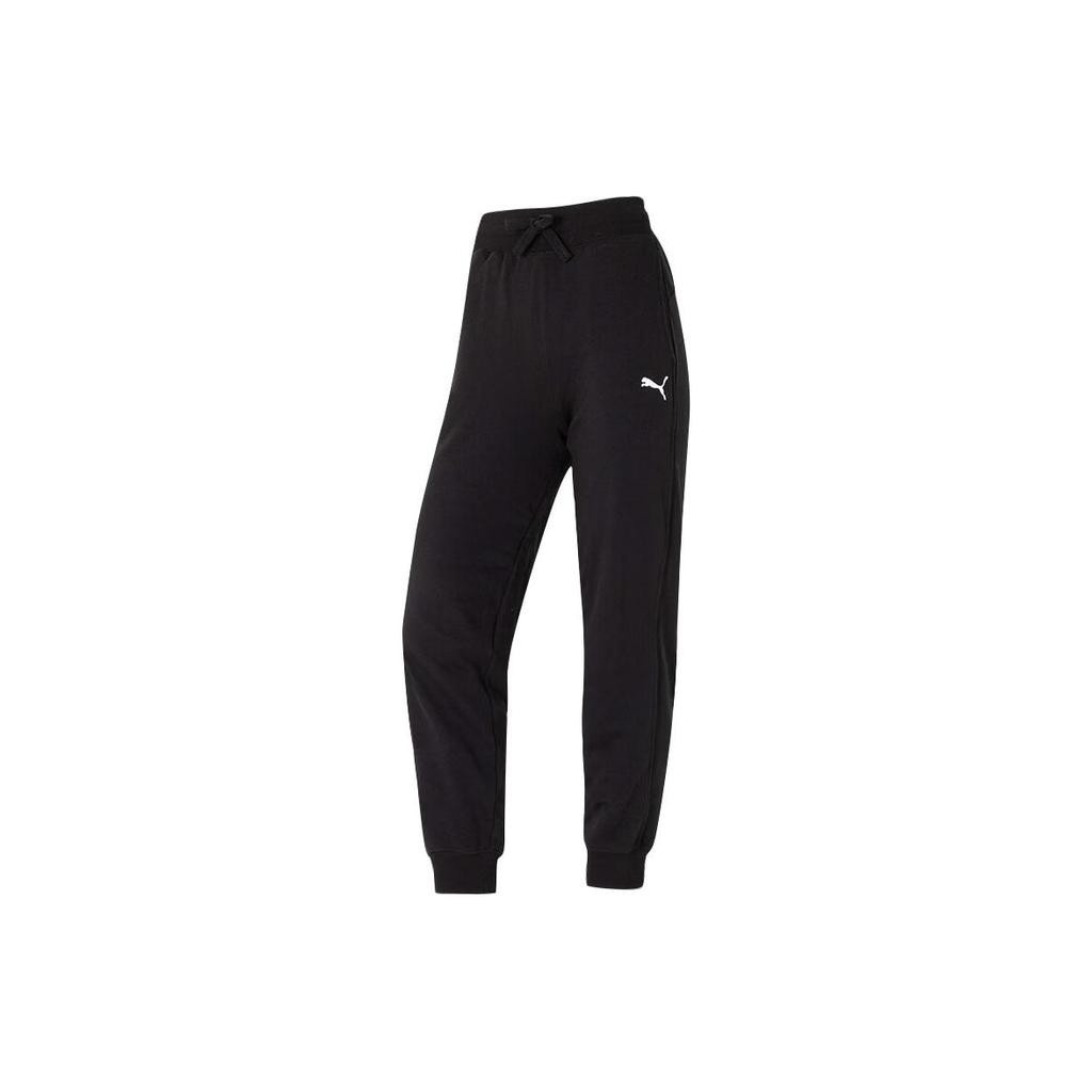 New PUMA Knitted Sweatpants Women's Black 682160-01