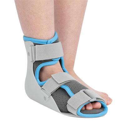 Ankle Stabilizer, Breathable Hook and Loop Injury Recovery Adjustable Ankle Fixation Brace Foot Drop Brace Postural Correct Breathable Shock Brace