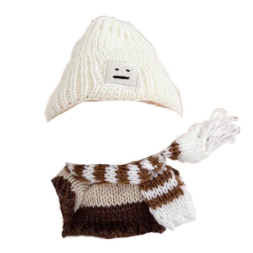 

Knitted Hat 17cm Labubu Pendant Clothes Sweaters Labubu Doll s Clothes Set Children Gift style 9