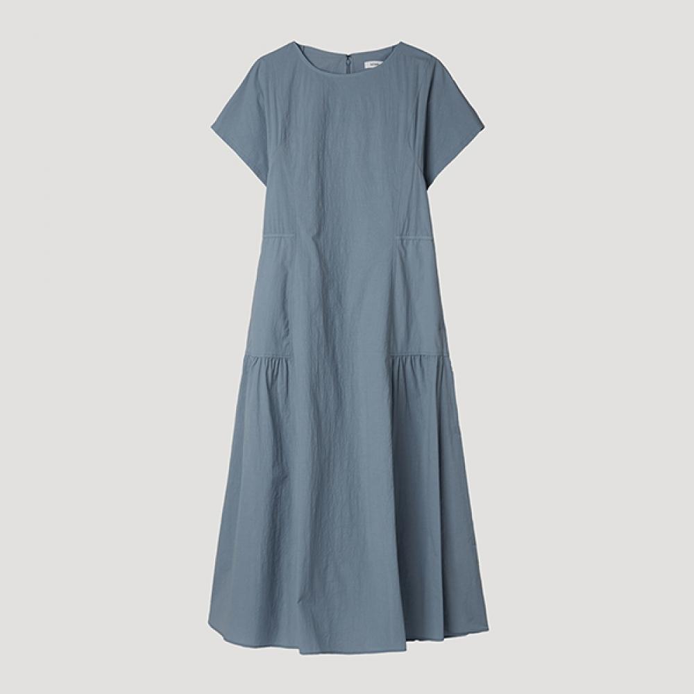 

[She S miSS] Платье из хлопковой смеси с короткими рукавами Swwopp22070 LL light blue/55