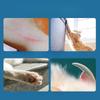 Stainless Steel Double Sided Pet Nail File Non Slip Handle Manual Grinding Nail Polishing Tool for Dogs Cats Grooming Supplies