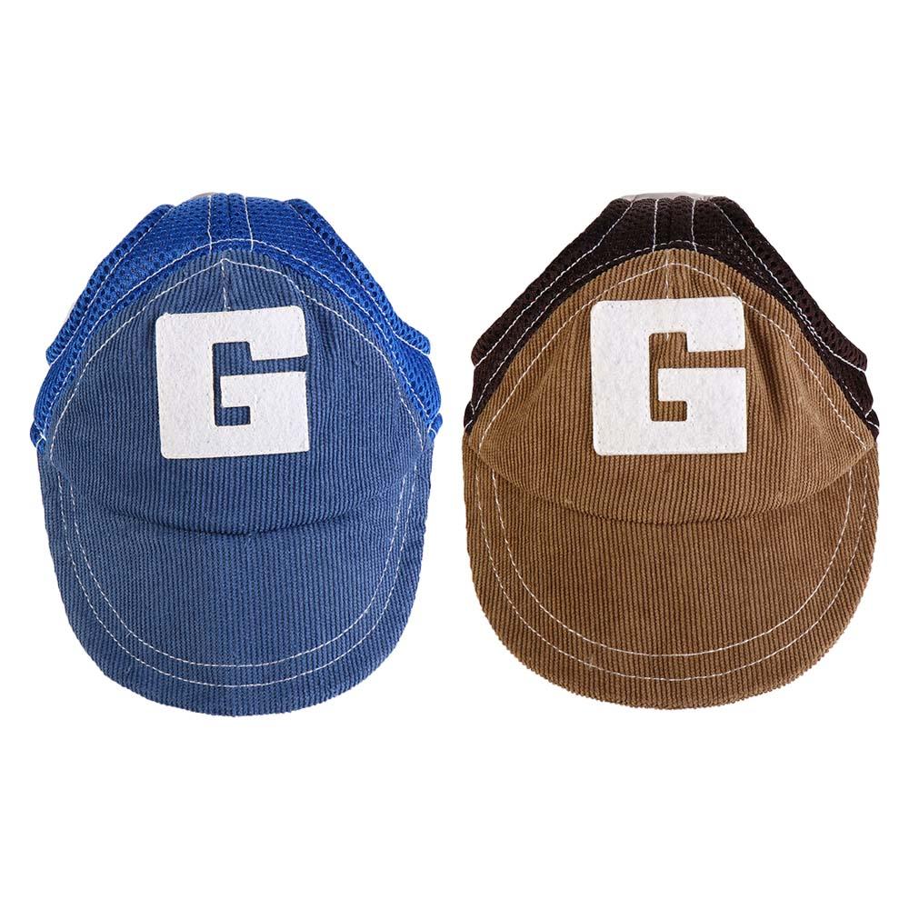 With Ear Holes Outdoor Hiking Breathable Mesh Summer Hat Dog Baseball Cap Sun Hat Pet Accessories