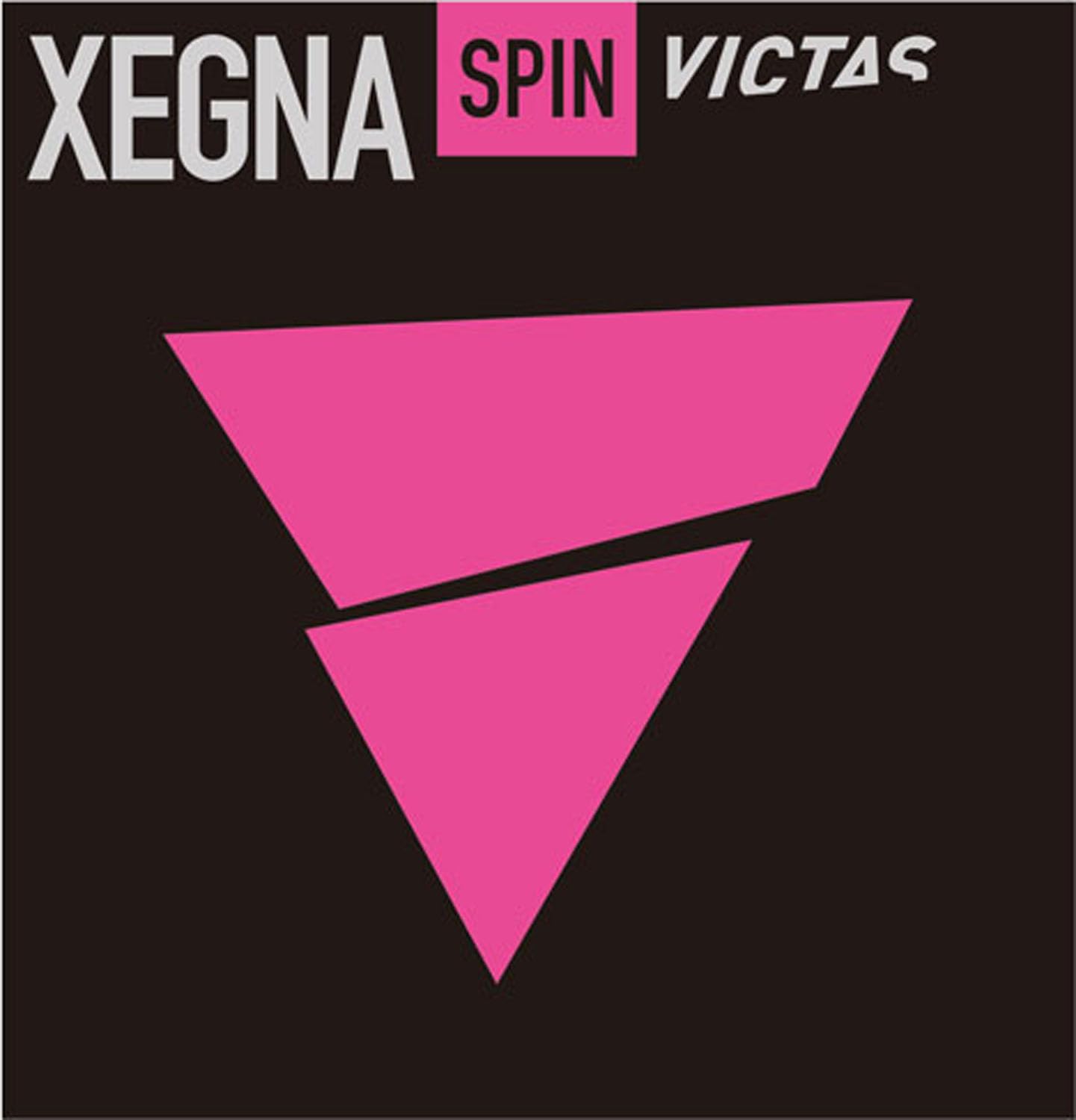 

VICTAS Table Tennis Rubber XEGNA SPIN Adhesive Inverted Rubber with Outstanding Spin Performance Suitable for Intermediate to Advanced Players Black чёрный