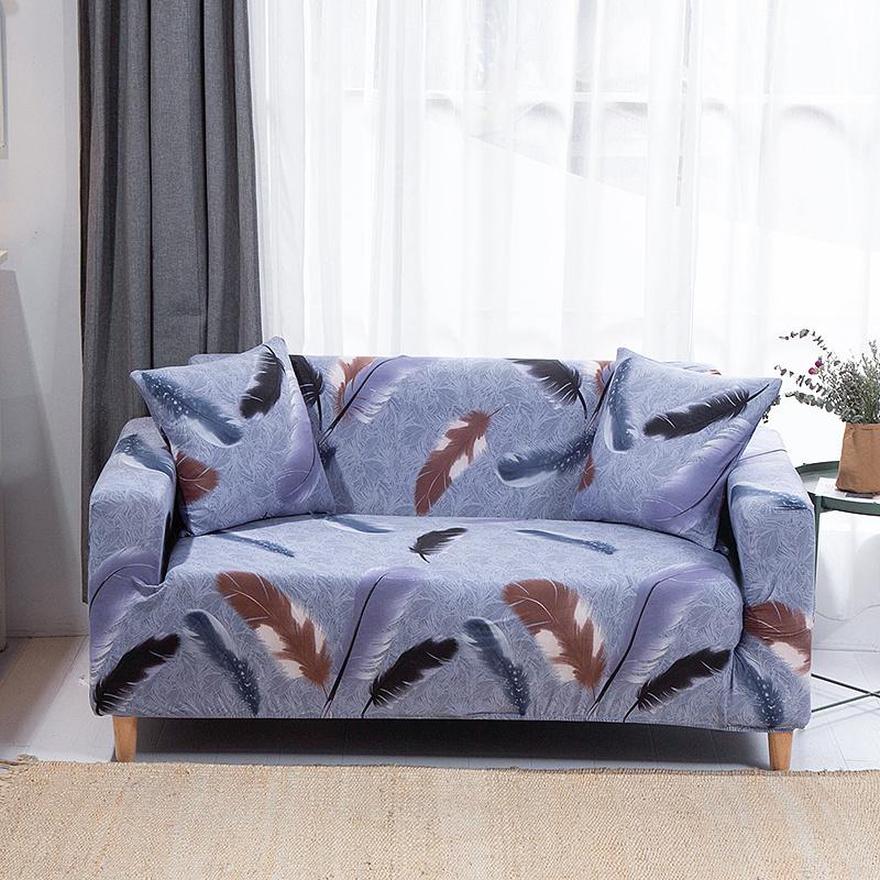 Printed Stretch Sofa Slipcovers Elastic Sofa Covers for Living Room Funda Sofa Chair Couch Cover Home Decor 1/2/3/4-seater