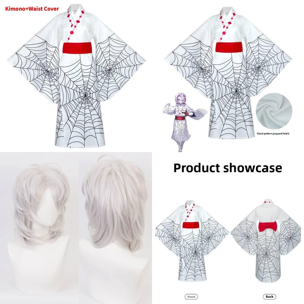 Kostým Rui z Demon Slayer Kimetsu No Yaiba s modalovým vláknem pro anime srazy a večírky