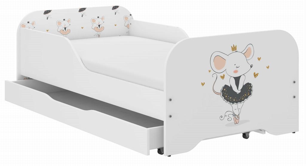 Mickey Mouse Children's Bed 140x70 SAFARI MOUSE